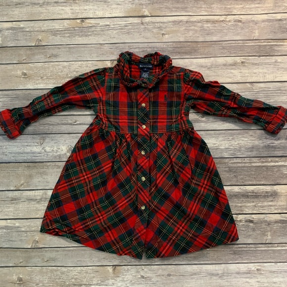 Ralph Lauren Other - ❤️HP❤️🎉Ralph Lauren Cute Plaid 3T Dress